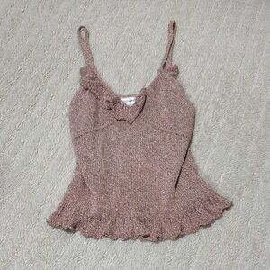 Asta Resort Michaela Camisole - Blush Sequin